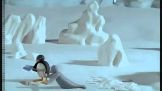 Pingu gräver ett hål