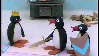Pingu leker kung med sina vänner