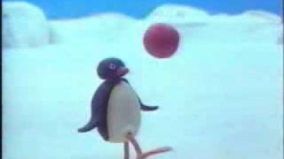 Pingu spelar boll