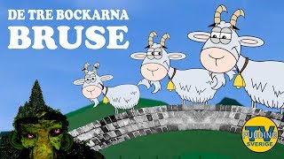 De tre bockarna Bruse - Animerade sagor